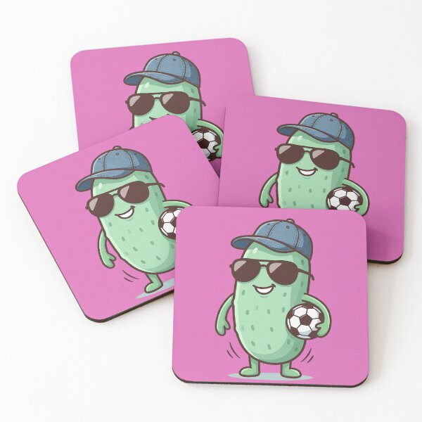 Item preview, Cool Soccer Pickle with Sunglasses and Cap Football Sports Player designed and sold by Basma Designs | Funny Shirts, Stickers & Mugs.