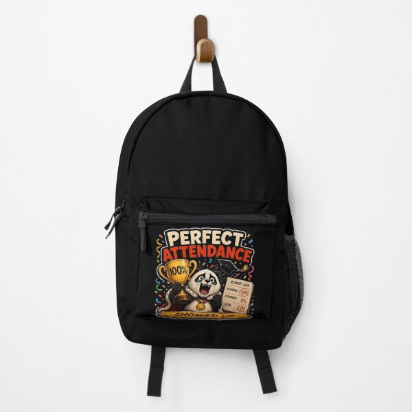 Item preview, Perfect Attendance Showed Up Funny Panda Student Meme designed and sold by Easternpantry.