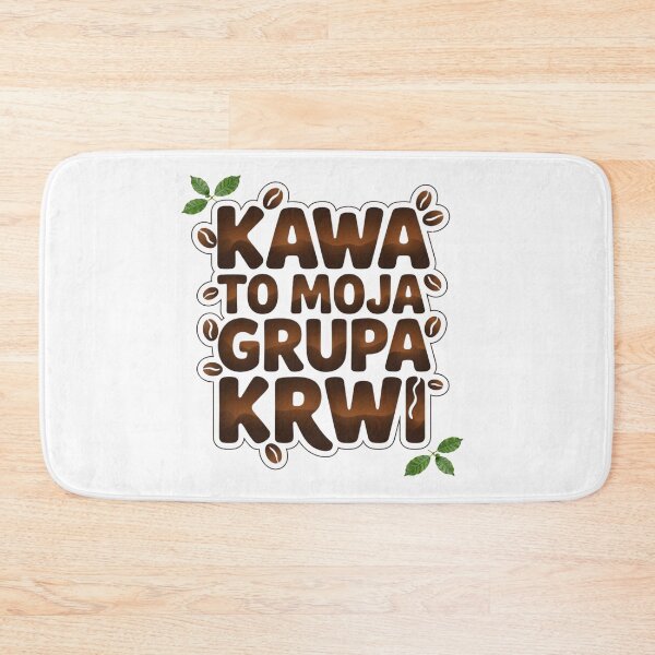 Item preview, Kawa to moja grupa krwi designed and sold by Robert-EcoArt.
