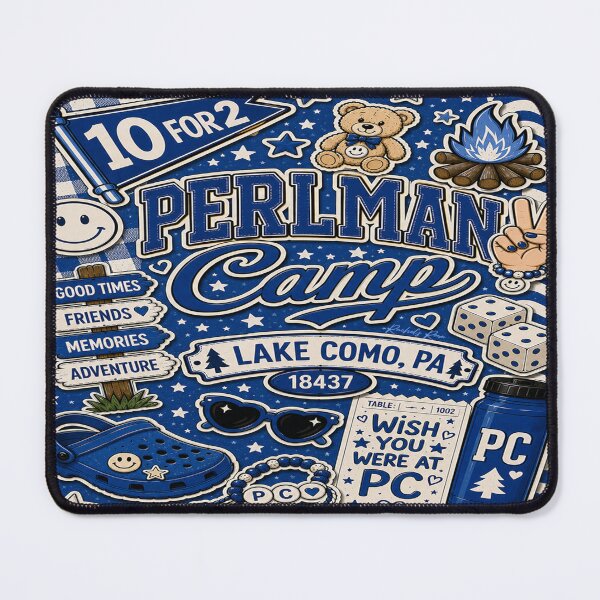 Item preview, Perlman Camp Collage designed and sold by Rachel's Room.