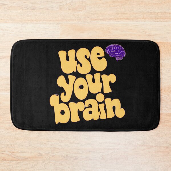 Item preview, Use Your Brain - bold designed and sold by Stefrait-7.