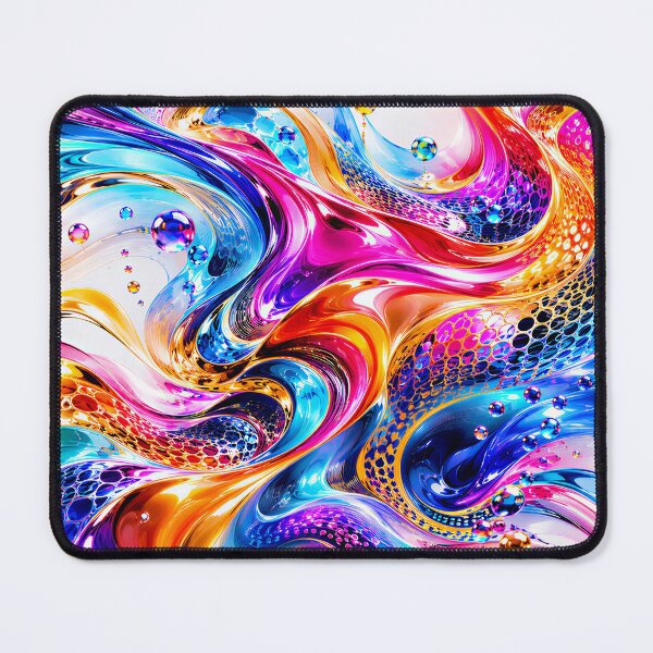 Item preview, Abstract Composition Characterized By Fluid designed and sold by KLERIKSTORE.