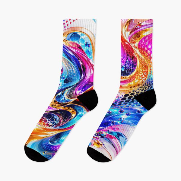 Item preview, Abstract Composition Characterized By Fluid designed and sold by KLERIKSTORE.