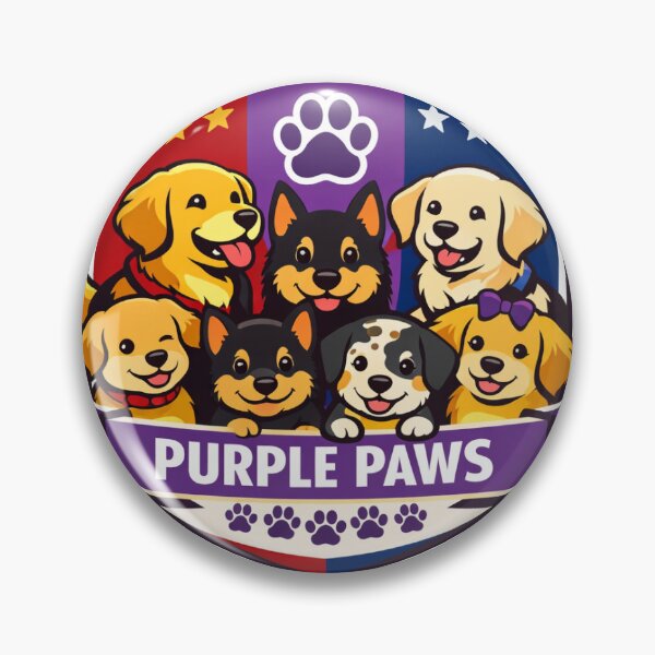 Item preview, Purple Paws designed and sold by MsBlazeWolf.