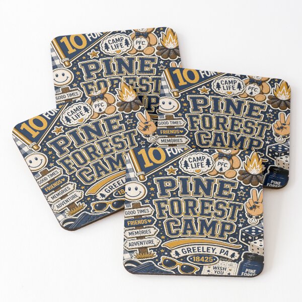 Item preview, Pine Forest Camp Collage designed and sold by Rachel's Room.