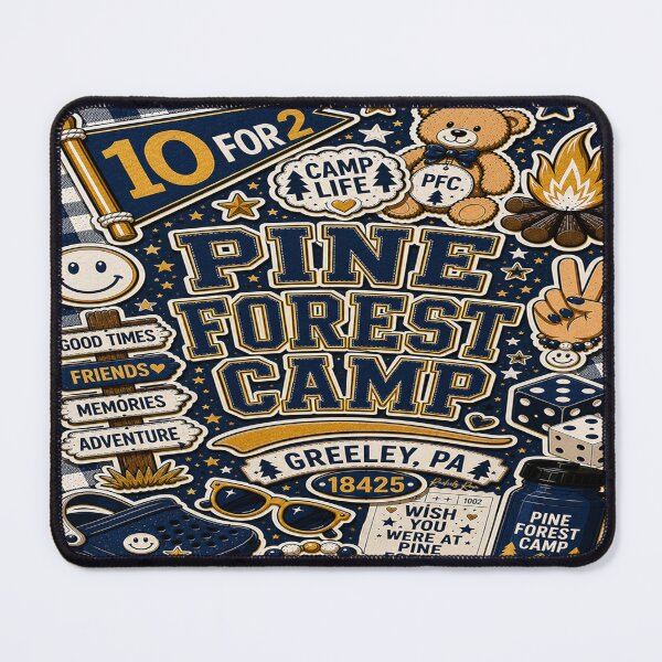 Item preview, Pine Forest Camp Collage designed and sold by Rachel's Room.