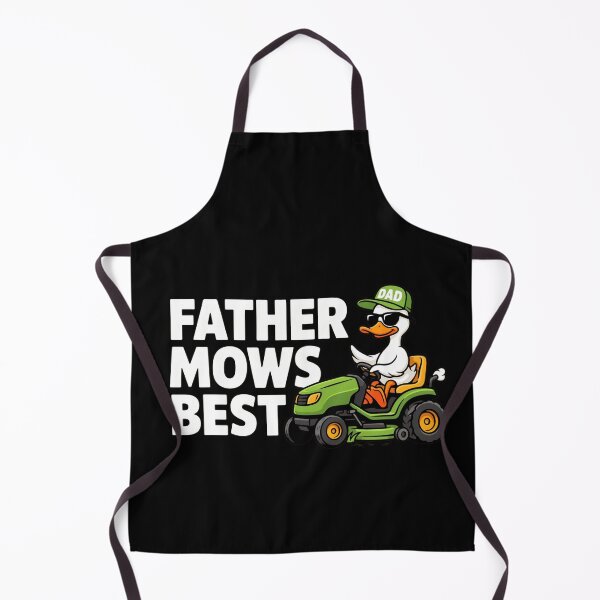 Item preview, Father Mows Best Funny Duck Lawn Mower Dad designed and sold by DariaOltes.