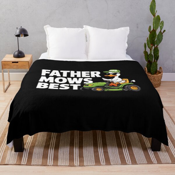 Item preview, Father Mows Best Funny Duck Lawn Mower Dad designed and sold by DariaOltes.