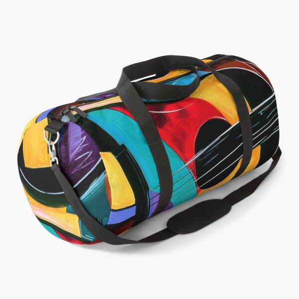Item preview, Guitar in Vibrant Abstraction - Bold Geometric Shapes Alive with Color and Musical Energy designed and sold by OlfactoART Studio.
