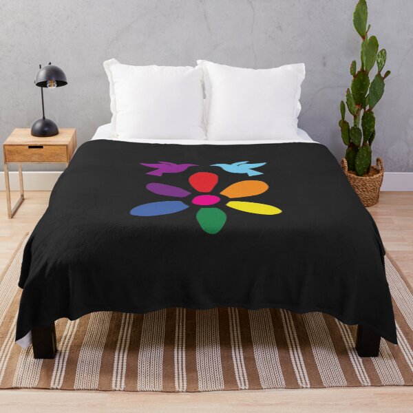 Item preview, Pride And LGBTQ - Rainbow Flower Peace Doves designed and sold by ANJ Designs.