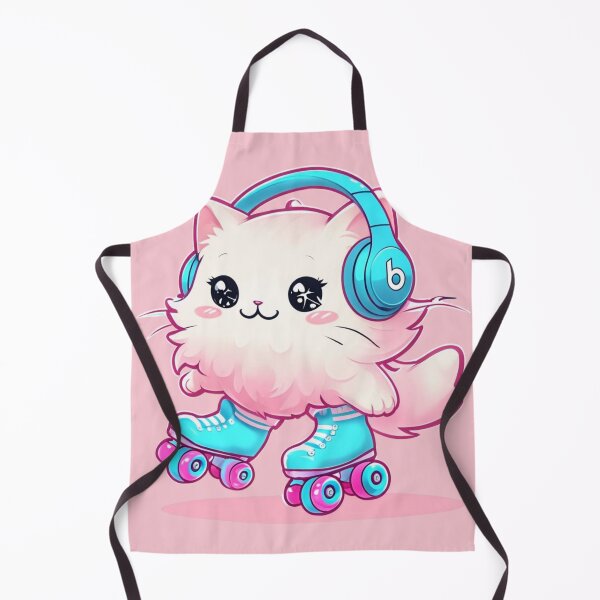 Item preview, "Groove Kitty on Wheels" designed and sold by Pampam-stickers.