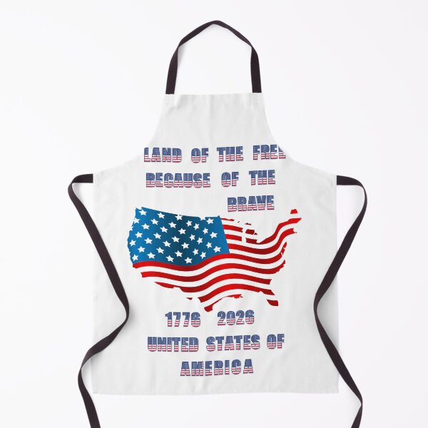 Item preview, LAND OF THE FREE 1776 - 2026 BECAUSE OF THE BRAVE designed and sold by Tammera.