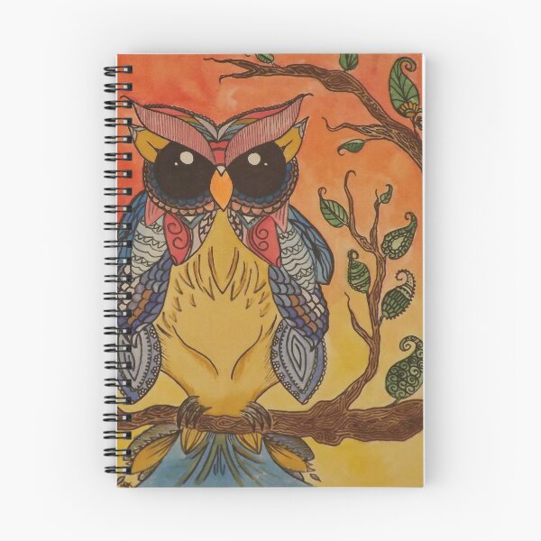 Item preview, Perched Owl designed and sold by ThatsWickedbyJo.