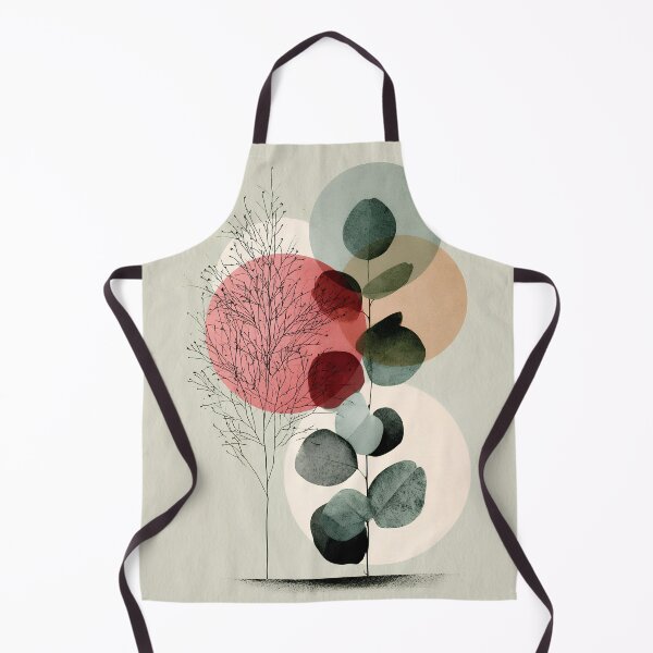 Item preview, Boho Eucalyptus Branch Sage Pink Abstract Botanical Art designed and sold by daila70.