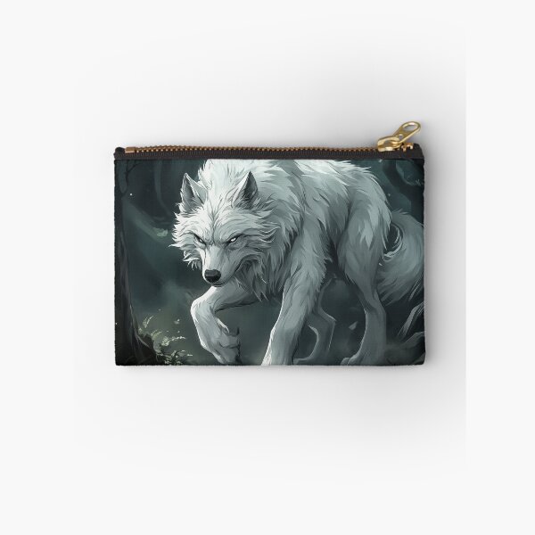 Item preview, White Wolf in Dark Forest designed and sold by PetsArt.