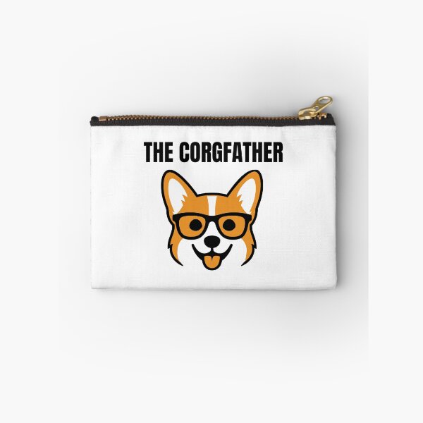 Item preview, The Corgfather Funny Corgi Dog Dad Design designed and sold by AnnSign.