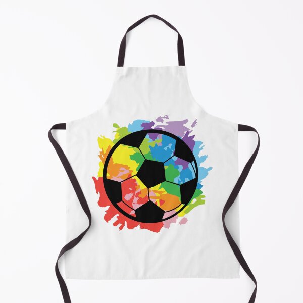 Item preview, Pride Month rainbow LGBTQIA colorful rainbow splatter soccer ball designed and sold by Jdawnink.