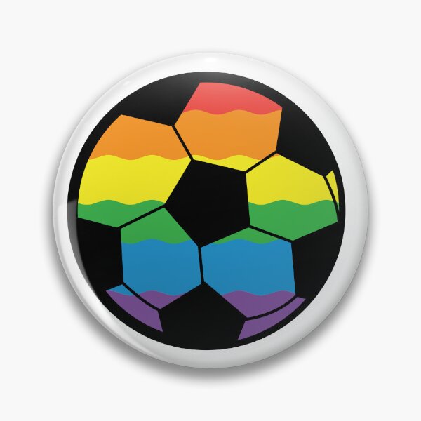 Item preview, Pride Month rainbow LGBTQIA colorful rainbow soccer ball  designed and sold by Jdawnink.