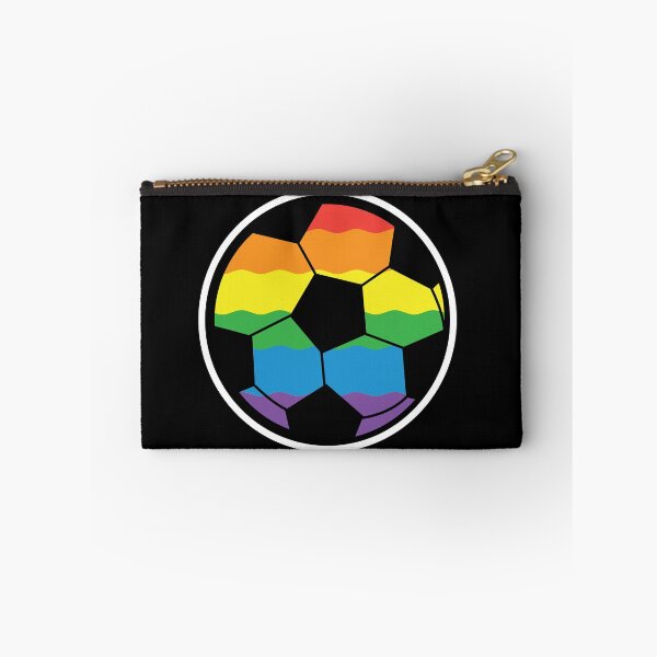 Item preview, Pride Month rainbow LGBTQIA colorful rainbow soccer ball  designed and sold by Jdawnink.