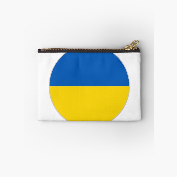 Item preview, Round Ukraine Flag | Circular Ukrainian Flag Button Element designed and sold by NTGUILTY.
