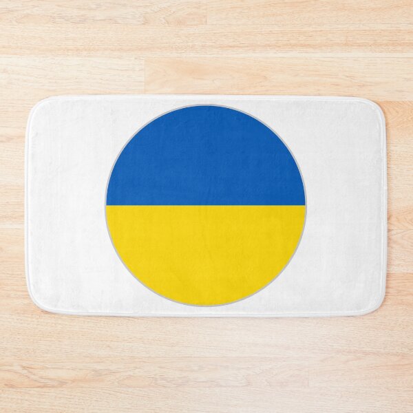 Item preview, Round Ukraine Flag | Circular Ukrainian Flag Button Element designed and sold by NTGUILTY.
