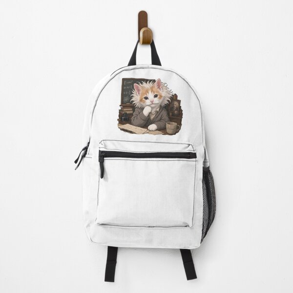 Item preview, The Thinking Tabby — Einstein Cat Art Print designed and sold by the-cute-nerd.