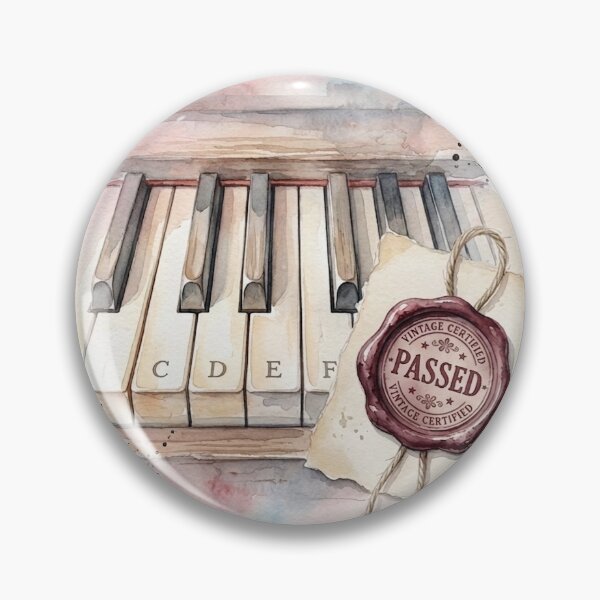 Item preview, Piano Exam Passed Congratulations Card | Certified Musician Stamp | Music Exam Success Gift designed and sold by MelodicArt.