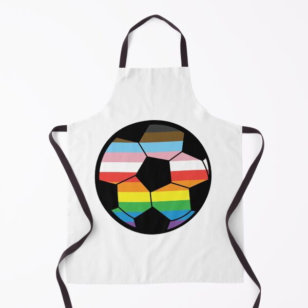 Item preview, Pride Month rainbow LGBTQIA colorful progess flag rainbow soccer ball designed and sold by Jdawnink.
