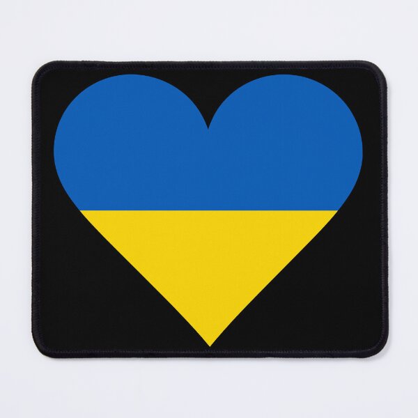 Item preview, Ukraine Heart Flag | I Love Ukraine Patriotic Symbol designed and sold by NTGUILTY.