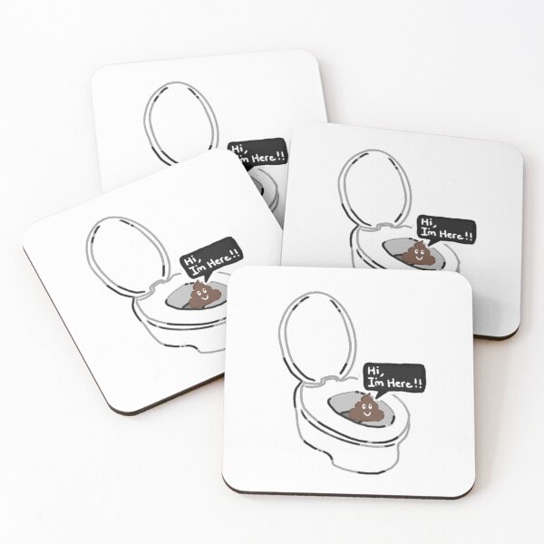 Item preview, poop in toilet designed and sold by LiquidCats.