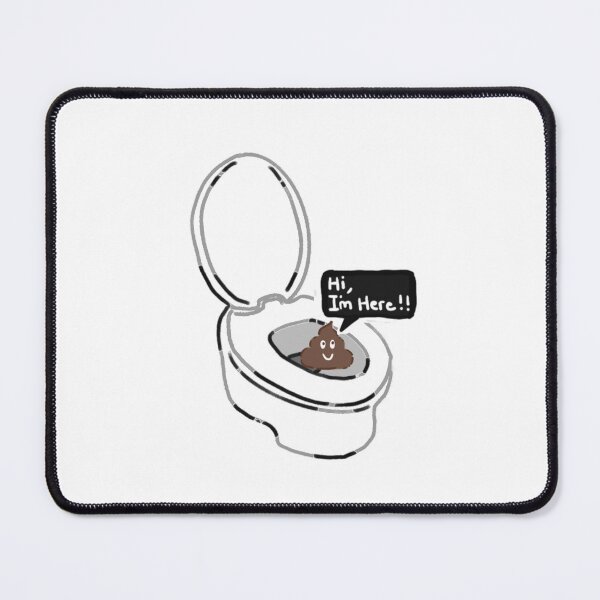 Item preview, poop in toilet designed and sold by LiquidCats.