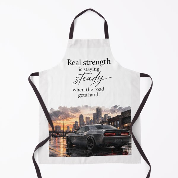 Item preview, Real Strength Is Staying Steady Motivational Quote Car Poster | Resilience Mindset Success Wall Art designed and sold by LoveNurseries.