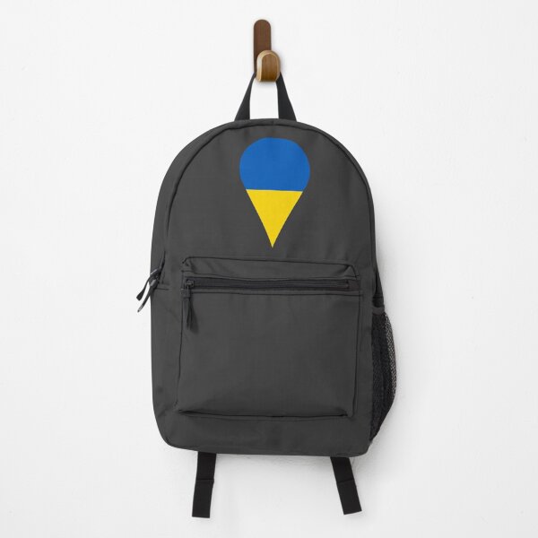 Item preview, Ukraine Flag Location Pin Map Marker | Ukrainian Destination GPS designed and sold by NTGUILTY.