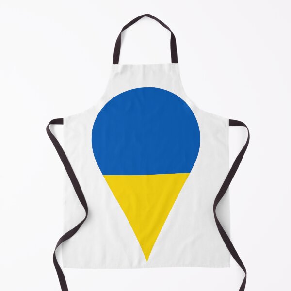 Item preview, Ukraine Flag Location Pin Map Marker | Ukrainian Destination GPS designed and sold by NTGUILTY.