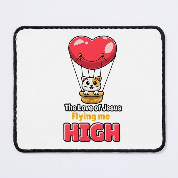 Item preview, The Love of Jesus Keeps Me Flying High designed and sold by KINGDOM GOLD STUDIO.
