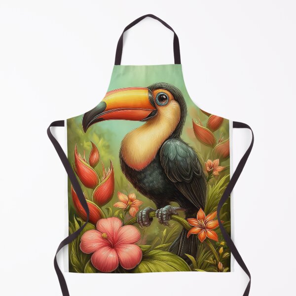 Item preview, Toucan in a Tropical Garden designed and sold by PetsArt.