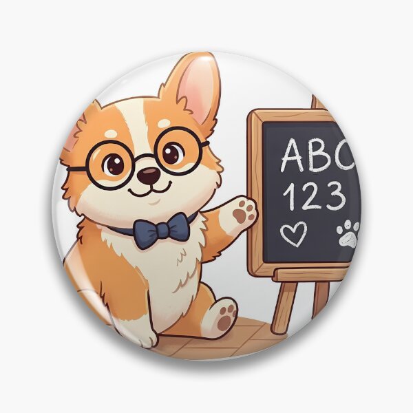 Item preview, Cute Corgi Teacher Blackboard Shirt, Funny Corgi Professor Tee, Corgi Gift for Teachers and Dog Lovers designed and sold by Wearable Canvas...
