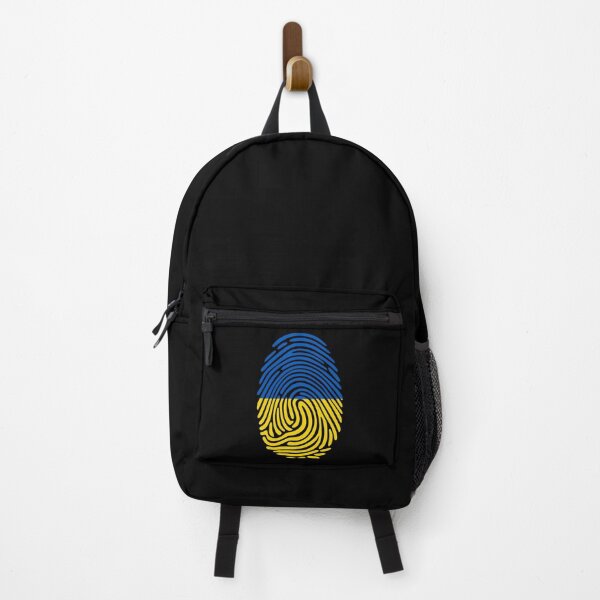 Item preview, Ukraine Flag Fingerprint Identity | Ukrainian DNA Heritage Graphic designed and sold by NTGUILTY.