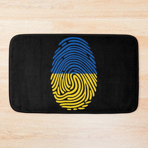 Item preview, Ukraine Flag Fingerprint Identity | Ukrainian DNA Heritage Graphic designed and sold by NTGUILTY.
