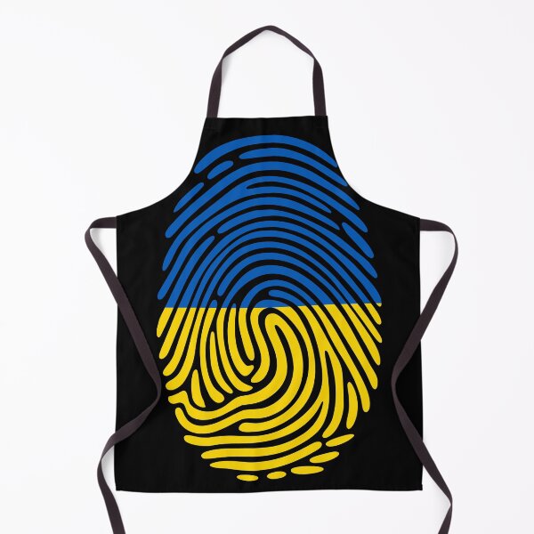 Item preview, Ukraine Flag Fingerprint Identity | Ukrainian DNA Heritage Graphic designed and sold by NTGUILTY.