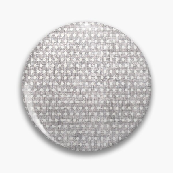 Item preview, Vintage Chambray Linen Textured Neutral Taupe Cream Polka Dots designed and sold by LoveAlways-AEP.