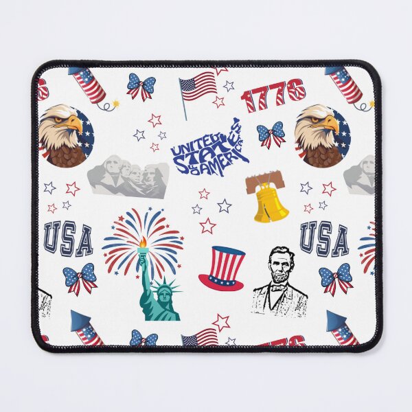 Item preview, Fourth of July, Freedom, USA Ditsy Pattern designed and sold by 2MomsKrafts.