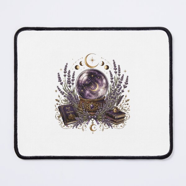 Item preview, Mystical Crystal Ball Dark Academia Botanical designed and sold by Prints-Things.