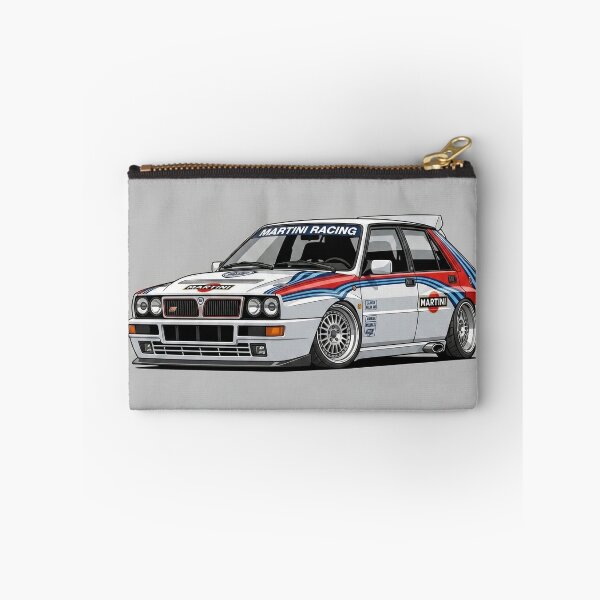 Item preview, Lancia Delta Integrale Martini Racing Classic Rally Stance Illustration Art designed and sold by Motorline44.
