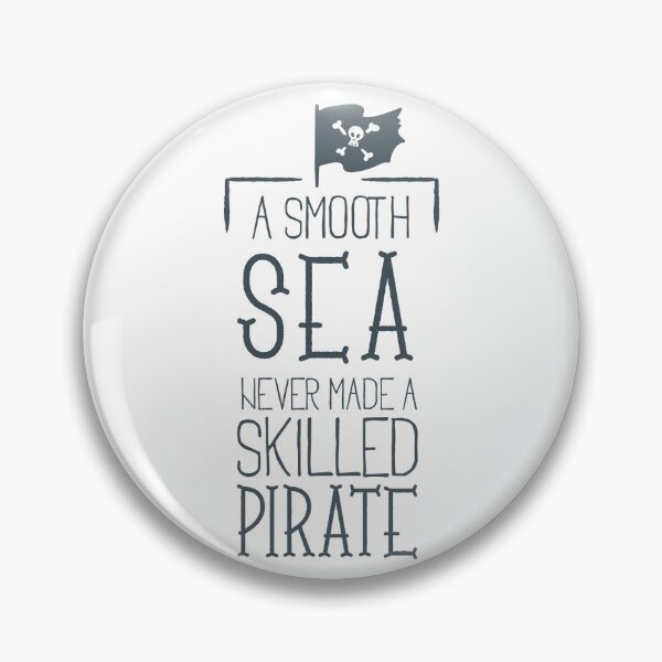 Aperçu de l'œuvre Citation de pirate : Mer calme créée et vendue par Digital50.