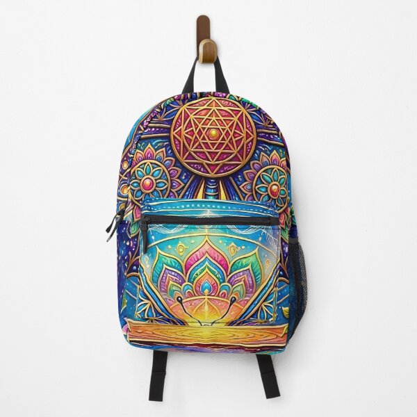 Item preview, Sacred Mandala Butterfly with Flower of Life Spiritual Art designed and sold by Good Vibes .