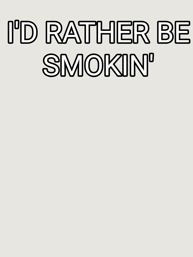 Thumbnail 6 von 6, Premium Oversized Pullover, I'd rather be smokin' designt und verkauft von CWINK.