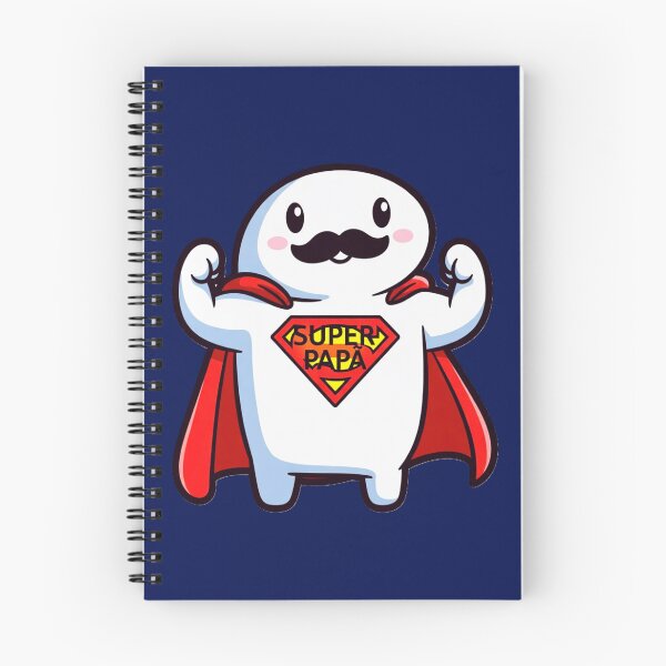 Item preview, Super Dad Cartoon Folk Style designed and sold by GeoandHome.