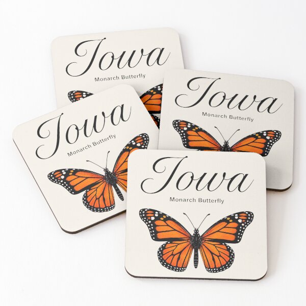 Item preview, Iowa Regal Fritillary Butterfly – State Butterfly Art Print designed and sold by The-Drip-Studio.