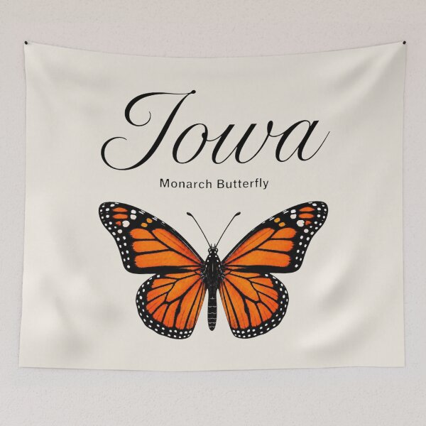 Item preview, Iowa Regal Fritillary Butterfly – State Butterfly Art Print designed and sold by The-Drip-Studio.